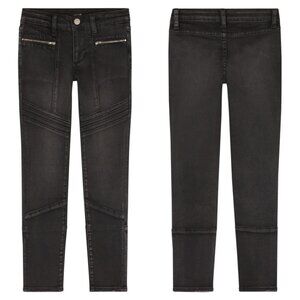 NWT Joe's Jeans Kids The Moto Jeans Black Size 2T‎ Nordstrom Skinny Edgy Denim 2